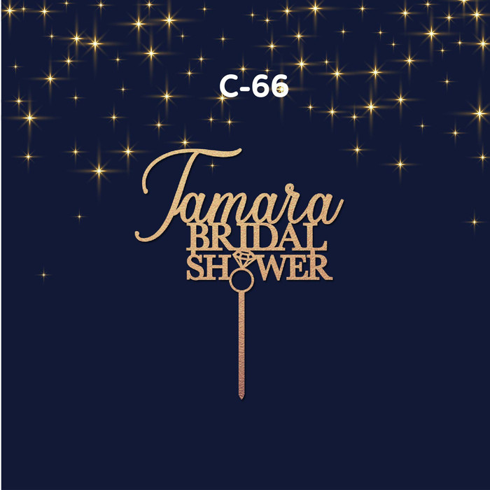 TERBARU BRIDAL SHOWER CAKE TOPPER / TOPPER CUSTOM / HIASAN KUE / BRIDE TO BE BISA GOSEND