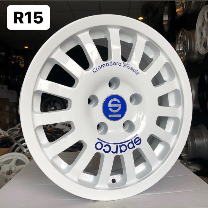 velg SPARCO COROMODORA RING 15 RALLY PCD 5X114,3 & 4X100