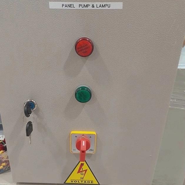 Diskon Panel Pump Dan Lampu Kolam Renang / Komplit Box Panel
