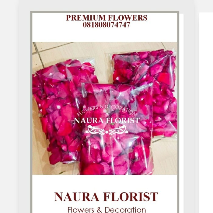 TERBARU mawar / mawar tabur/ kelopak mawar asli/bunga segar