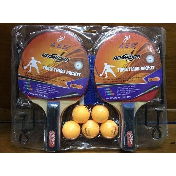 PAKET BET BLADE TENIS MEJA PINGPONG TIANG NET DAN BOLA PP MURAH