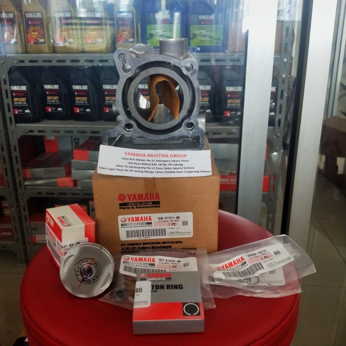 TERBARU Blok seher dan Piston Kit Xeon Gt 125 & Xeon Rc Original Yamaha
