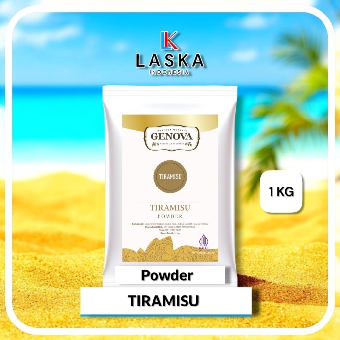 

Genova powder tiramisu 1000 gram - powder premium