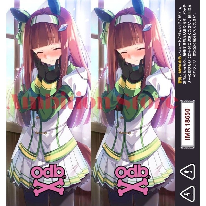 

Terlaris Ambitionstore Stiker Wrap Baterai 18650 Waifu V8 Series Pelindung Dan Penghias Untuk Segala Merek Garskin Custom Case Laminasi Tebal COD