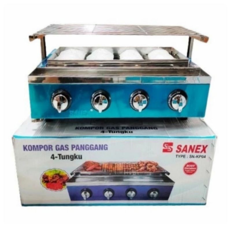 Kompor Panggang Sanex 4 Tungku