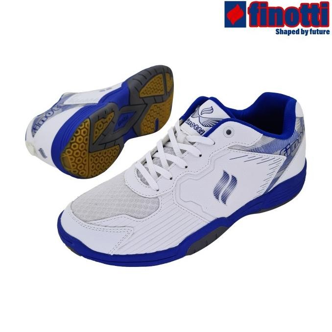 Sale Sepatu Badminton / Bulu Tangkis Finotti Smash 5 - Putih