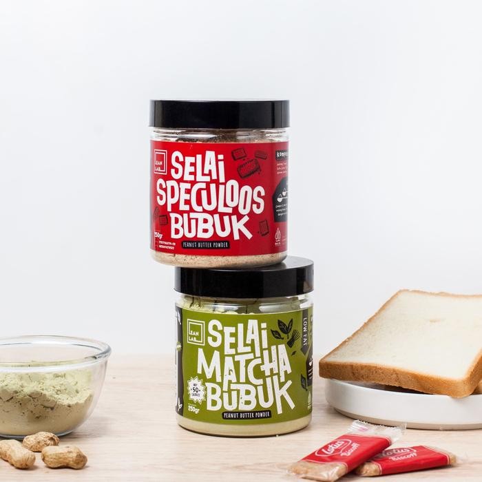 

Lean Lab Selai Matcha Starter Pack 250Gr X2 Low Fat Low Sugar Dairy Free Natural