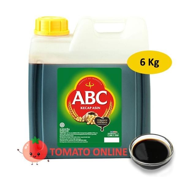 

Kecap Asin ABC Jerigen Dirigen Galon 6 kg / 6kg WS88