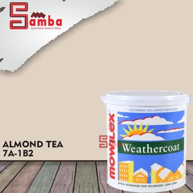 

MOWILEX ALMOND TEA WEATHERCOAT 2,5 LTR TINTING/CAT TEMBOK EXTERIOR Berkualitas