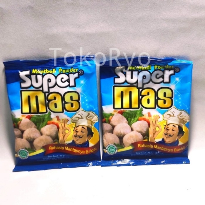 

TEPUNG BASO/BAKSO SUPERMAS BIRU 1 DUS