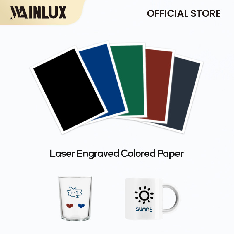 SNK Wainlux Laser Engraving Machine Color Laser Engraving Marking Paper Glass Engraving Laser Engrav