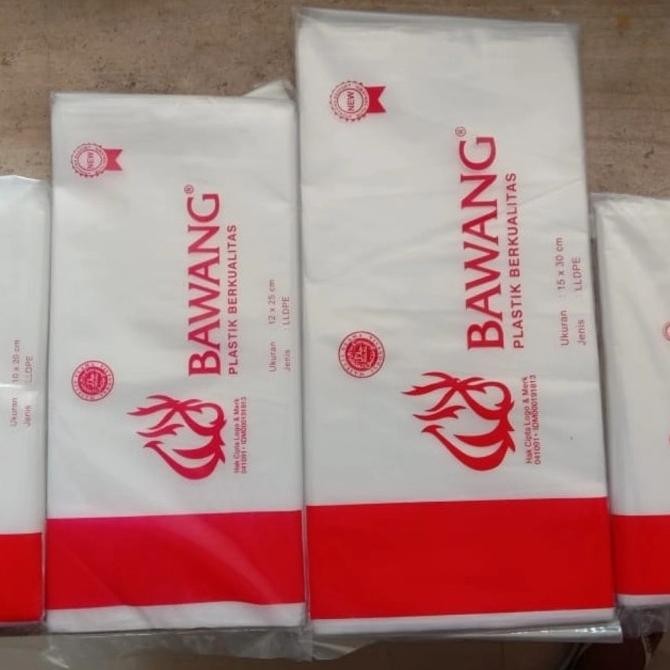 

PLASTIK PE BAWANG / BENGKUANG PLASTIK ES BATU PER KG ISI 5 PACK ORIGINAL