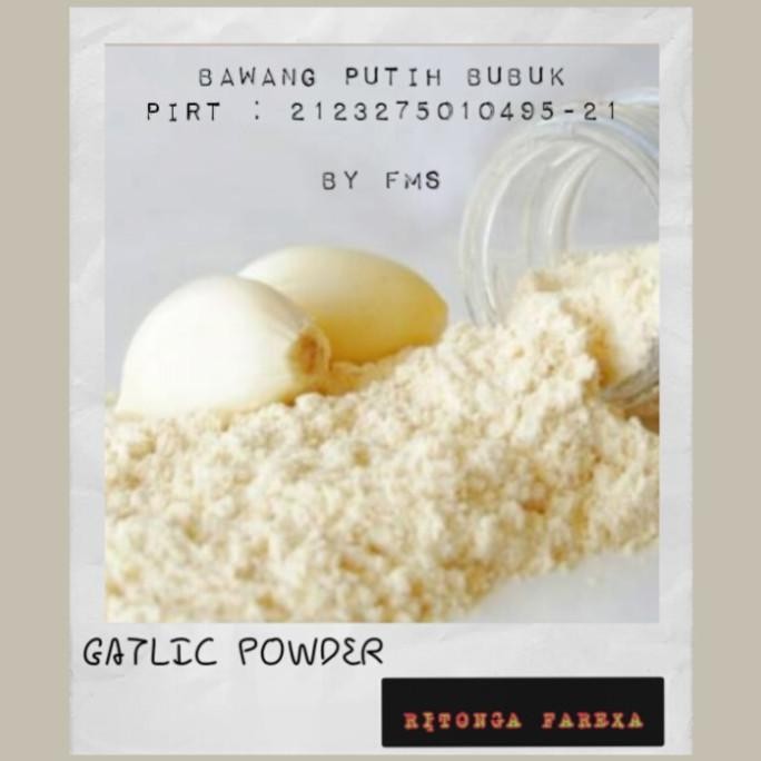 

GARLIC POWDER - PURE 1 KG / BAWANG PUTIH BUBUK - MURNI 1 KG ORIGINAL