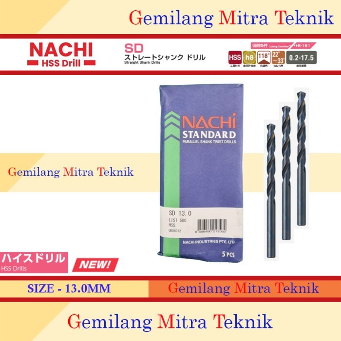 Mata Bor Besi Nachi 13Mm