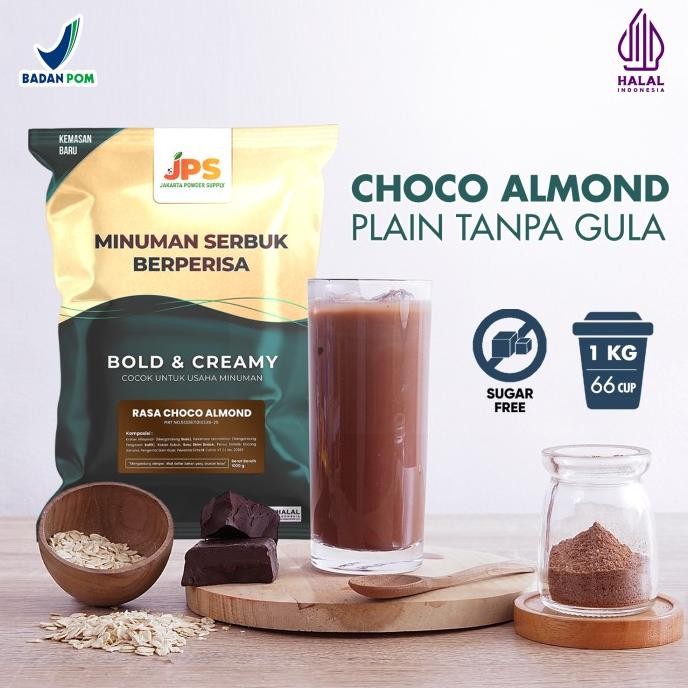 

Bubuk Minuman JPS Powder Rasa Choco Almond Plain 1 Kg Berkualitas