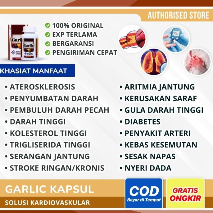 

GARLIC KAPSUL BAWANG PUTIH ISI 100 WALATRA LANANG TUNGGAL ORIGINAL