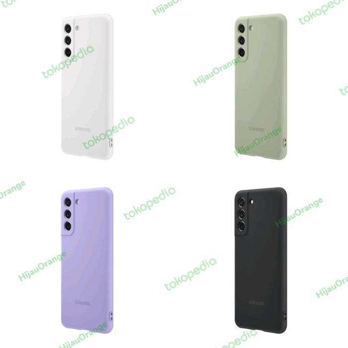 Original Samsung S21 FE 5G Silicone Cover Casing Silikon Case S21FE