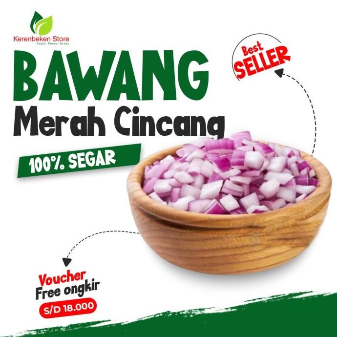 

BAWANG MERAH CINCANG MENTAH 250GR ORIGINAL