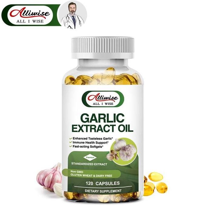 

ALLIWISE SUPLEMEN ANTIOKSIDAN KAPSUL MINYAK BAWANG PUTIH TIDAK BERBAU ORIGINAL