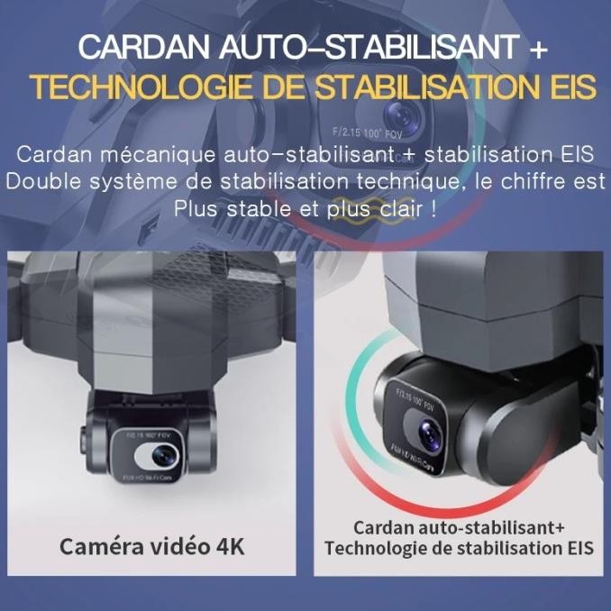 Promo NEW  SJRC F11S 4K PRO+ 6KM Drone GPS 2-Axis Gimbal 4K Camera Self-Stabilized COD