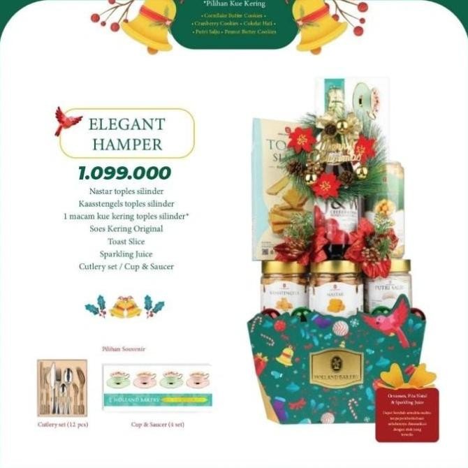 

Holland Bakery - Elegant Hampers / Hadiah Natal Christmas