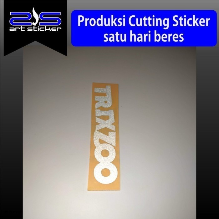 

Terlaris Cutting Logo Hexom Hex Ohm Putih Garskin Stiker Custom Case Laminasi Tebal COD