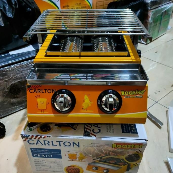 

New Kompor Panggangan Sosis/Bakso Bakar 2 Tungku