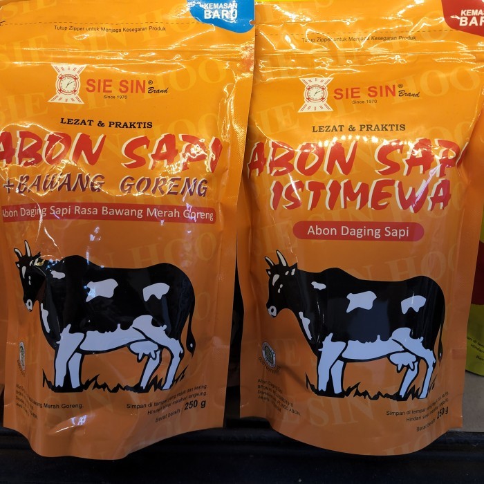 

Abon Sapi Sie Sin 250 Gram Halal Abon Sapi Bawang Goreng - Harga Murah