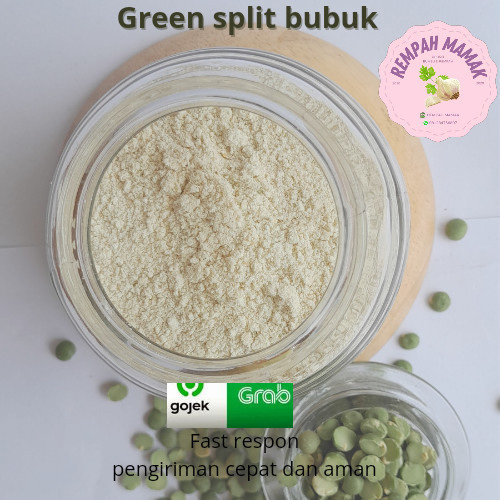 

Green Split Peas powder/ Lentil Hijau / Green Lentil bubuk 1kg