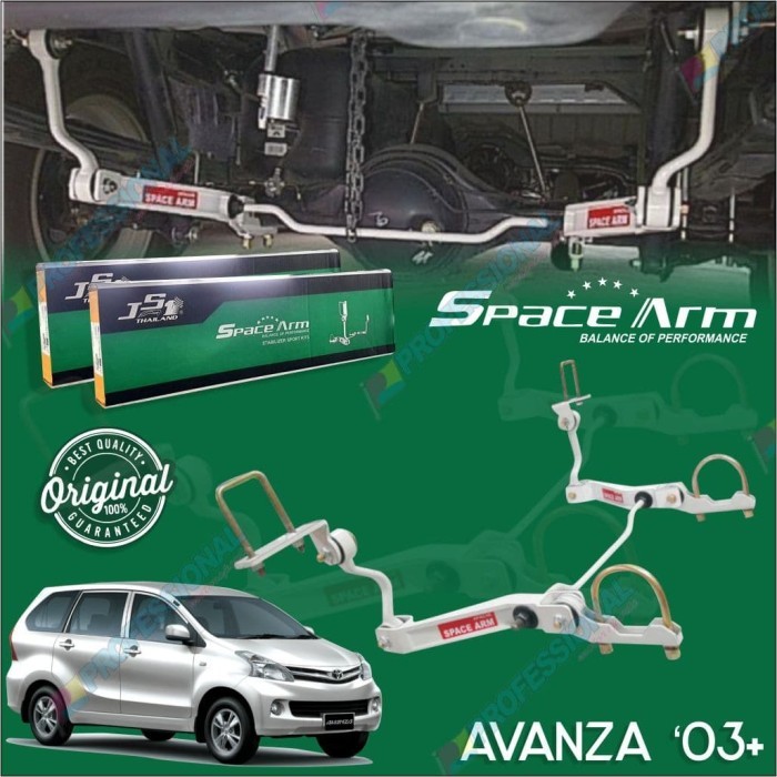 HARGA DISC - Aksesoris SPACE ARM Balance arm Stabiliser Swaybar Avanza Xenia 03+