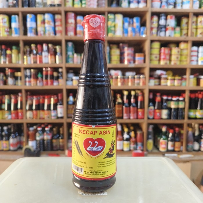 

Kecap Asin Cap Hati Angsa (Botol Plastik) 275Ml