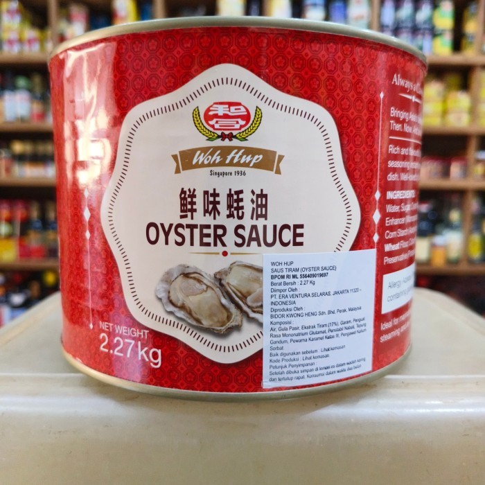 

Woh Hup Oyster Sauce/ Saus Tiram 2.27Kg
