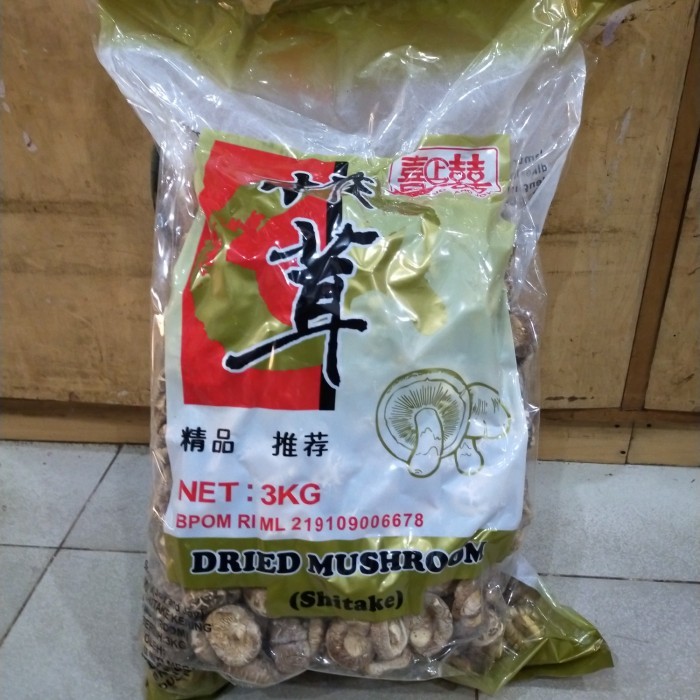

Joy & Joy Jamur Hioko Kering/ Dried Shitake Mushroom Uk. 3-4 3Kg