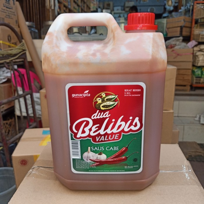 

Dua Belibis Value Saus Cabe 5Kg