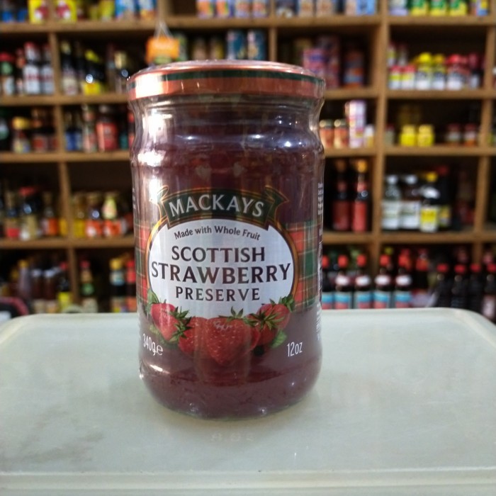 

Mackays Scottish Strawberry/ Selai Buah Stroberi 340Gr