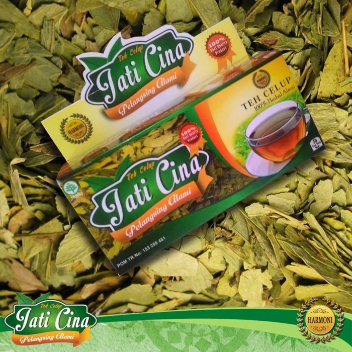 

Teh Celup Jati Cina Pelangsing Alami Original BPOM
