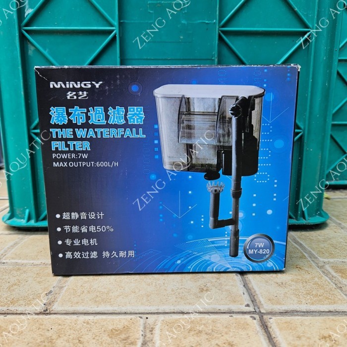 Nubios Filter Gantung Hang on filter 7W 600L/H MY820