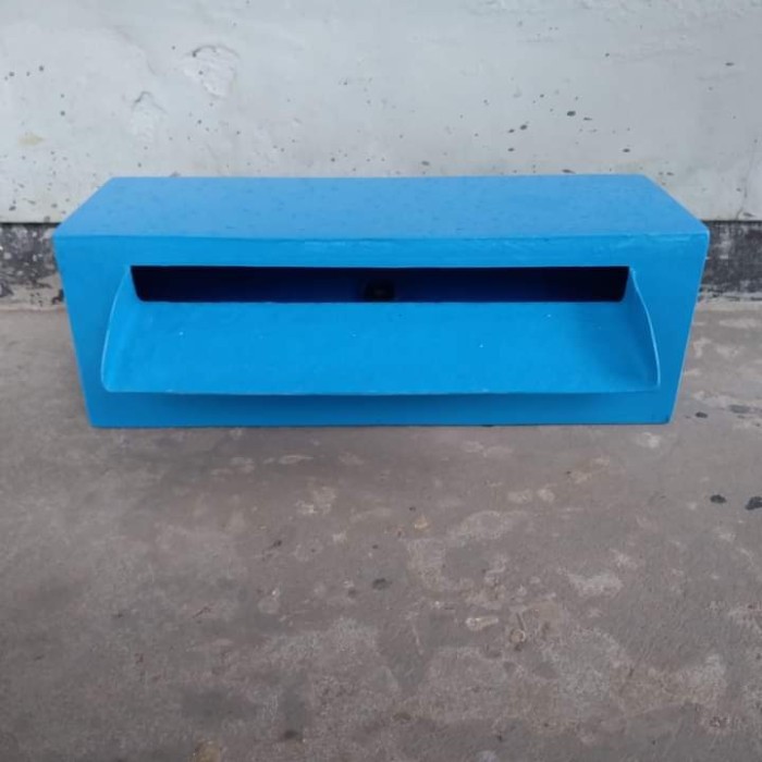 Waterfall fiber kolam koi gold fish ukuran 50cm