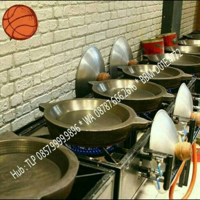 LOYANG MARTABAK BANGKA 24CM, KOMPOR WAJAN CETAKAN