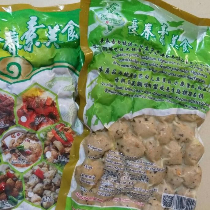 

New Vegetarian Bakso Ayam - Tian En Xiang 450Gr.