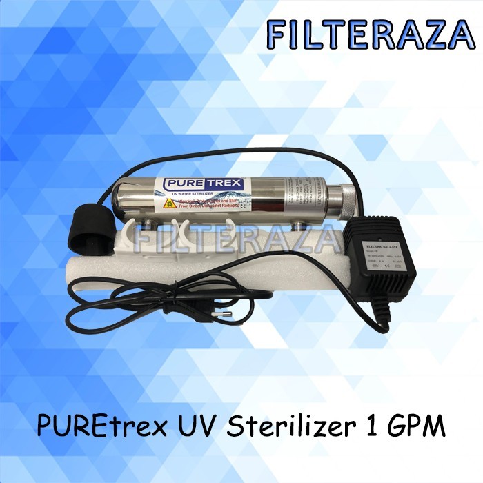 PURETREX UV STERILIZER REVERSE OSMOSIS 1 GPM 6 WATT