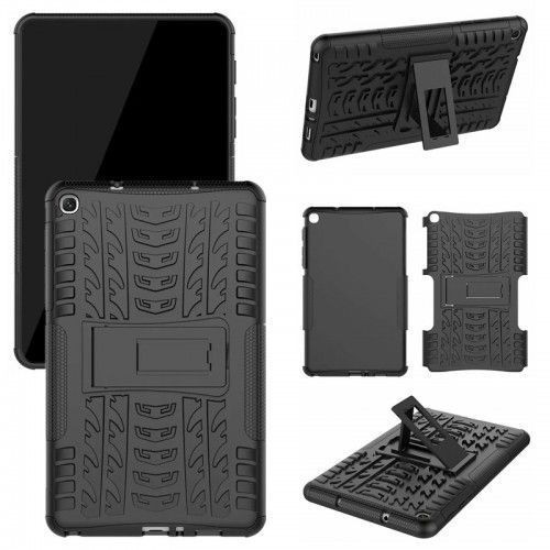 SAMSUNG TAB S7 FE 5G STANDING ARMOR HYBRID SHOCKPROOF CASE ARMOR