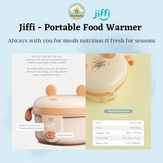 JIFFI FOOD WARMER (PEMANAS MAKANAN BAYI) WARMER MPASI