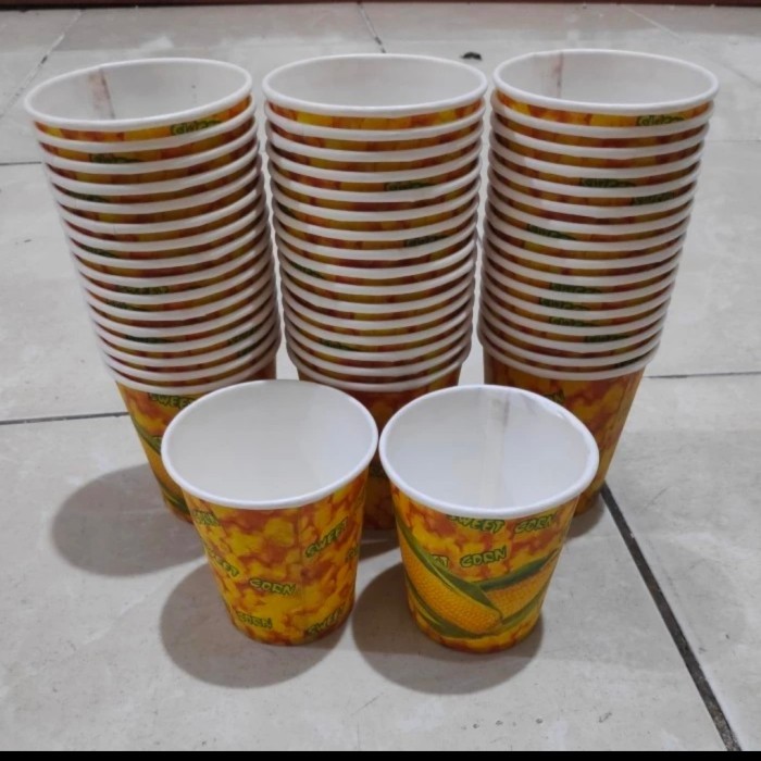 Paper Cup / Papercup / Cup Kertas / Gelas Kertas/ Gelas Jagung