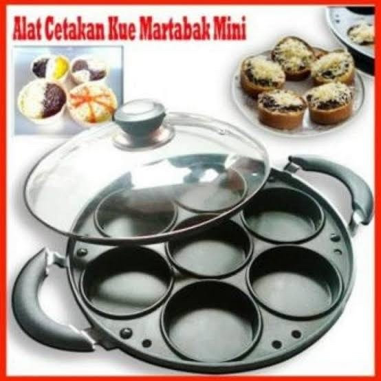 

TERMURAH HAPPY CALL CETAKAN KUE MARTABAK MINI 7LUBANG