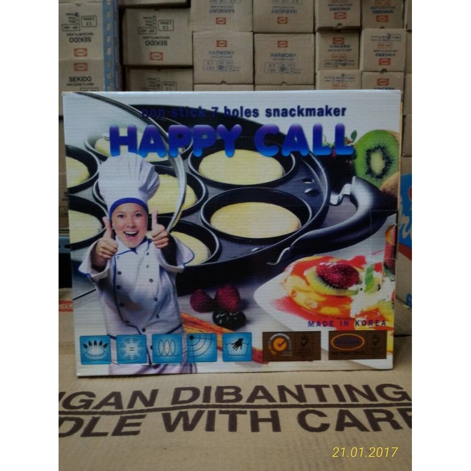 

TERBARU ( 7 LUBANG ) HAPPY CALL CETAKAN KUE APEM MARTABAK MINI LUMPUR PANCA
