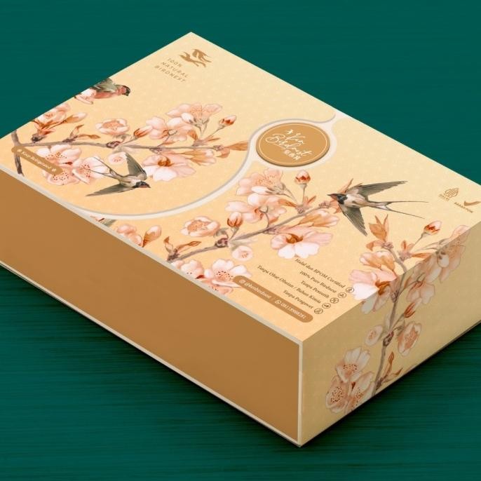 

[BPOM]Hampers kenbirdnest isi 6jar @100ml premium birdnest