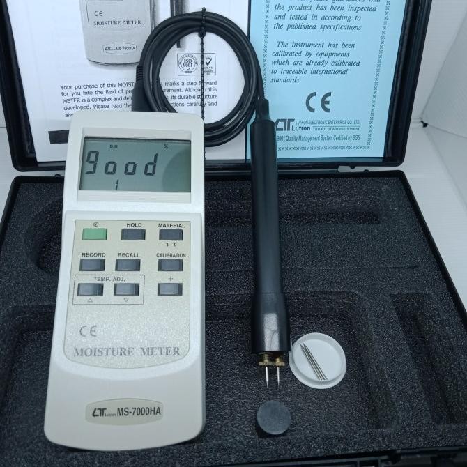 LUTRON MS-7000HA WOOD MOISTURE METER ORIGINAL DAN TERPERCAYA