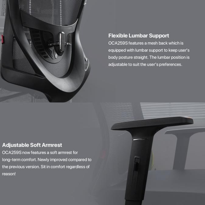 Promo Kursi Kantor Kerja Fantech OCA259/OCA259s Premium Office Chair COD