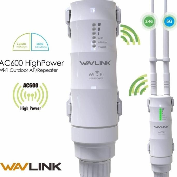 Wavlink AC600 HighPower Wi-Fi Outdoor AP/Repeater sperti tplink eap110